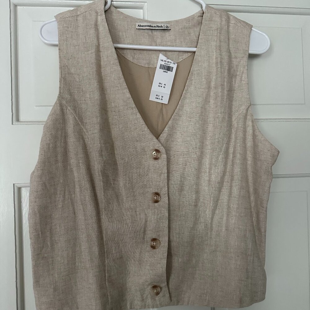 Abercrombie & Fitch Tan Tank Top - Picture 1 of 2